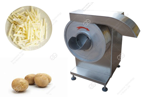 french fries cutting machine