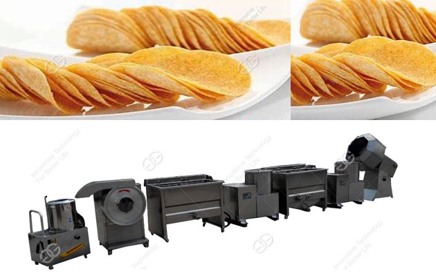 Semi Automatic Potato Chips Production Line|Commercial Potato Chips Processing Line