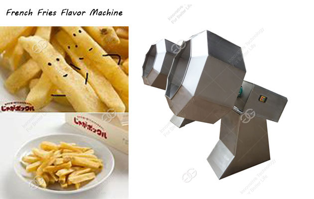 Most Popular French Fries Seasoning Machine|Commercial French Fries Flavoring Equipment|