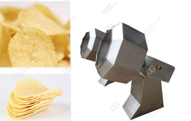 Octagonal Potato Chips Flavor Machine|Potato Chips Seasoning Machine