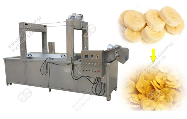 banana chips fry machine