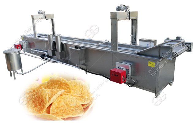 commercial potato chips fryer