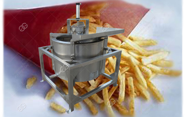 french fries deoiling machine