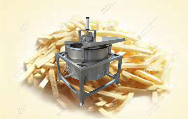 automatic French fries deoiling machine