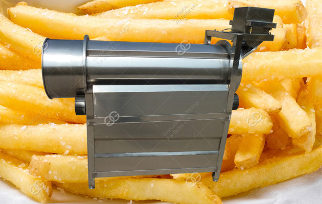 French Fries Seasoning Machine|Commercial French Fries Flavor Equipment