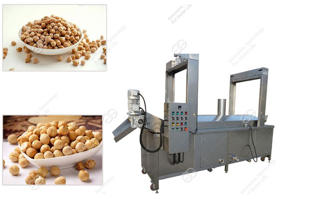 Chickpeas Frying Machine|Stainless Steel Chickpeas Frying Machine
