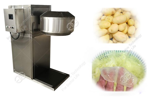 Industrial Potato Chips Cutter|High Efficiency Potato Chips Cutting Machine