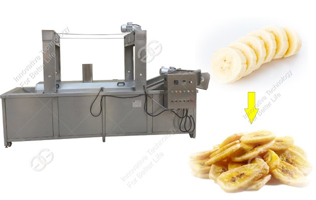 Electric Continuous Banana Chips Frying Machine With Conveyor
