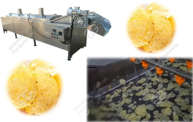 Continuous Potato Blanching Machine For Potato Chips Production