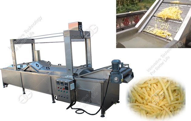 Continuous French Fries Blanching Machine Price