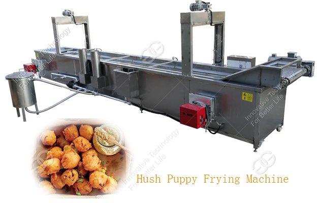 Automatic Hush Puppy Frying Machine|Fried Hush Puppy Making Machine