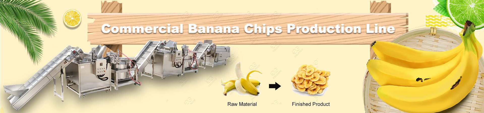 Banana Chips Production Line