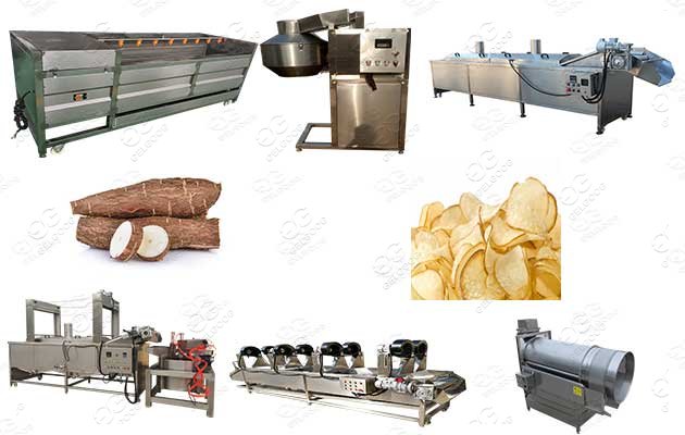 Cassava Chips Production Line|Yuca Chips Making Plant