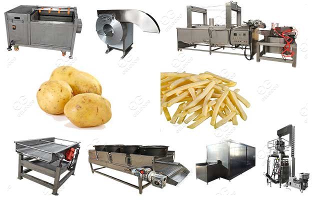 Automatic French Fries Processing Line|Fully Automatic French Fries Manufacturer