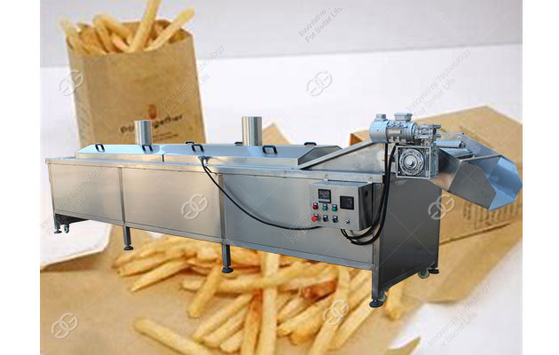 french fries blanching machine