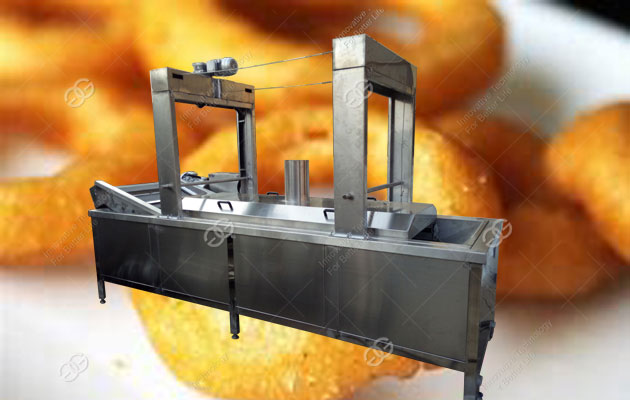 automatic onion ring frying machine