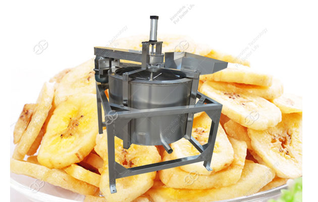 banana chips deoiling machine