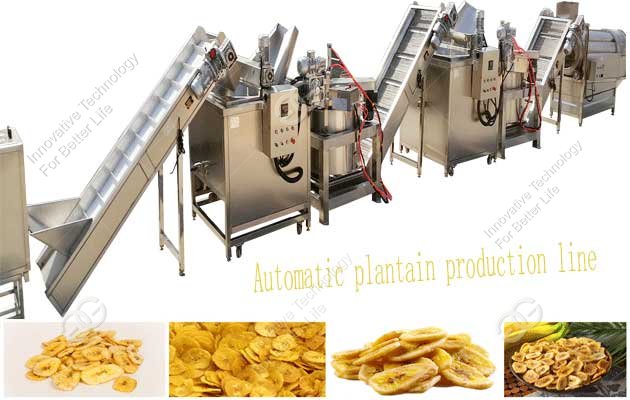 automatic banana chips making machine