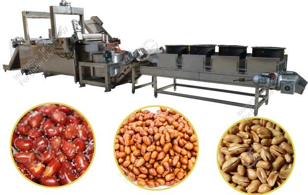 fried peanut production line