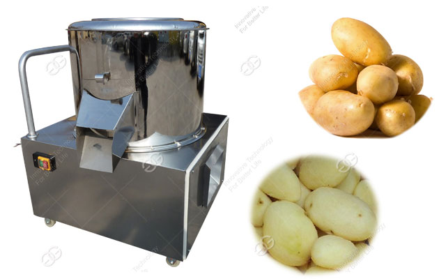 Stainless Steel Potato Washing and Peeling Machine