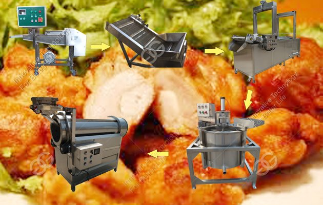 chin chin nuggets processing line