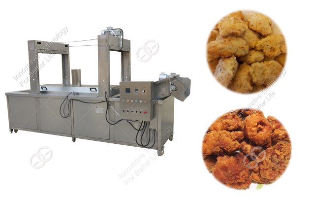 chicken nuggets fryer machine