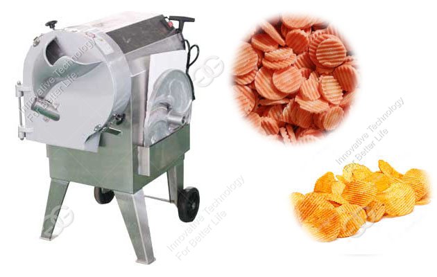 potato chips slicing machine