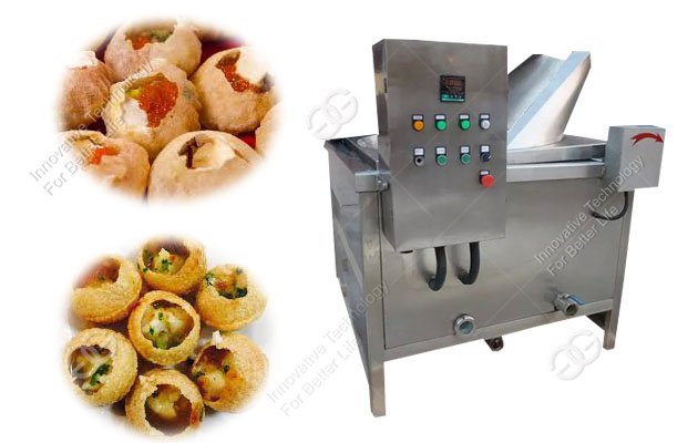 automatic pani puri frying machine