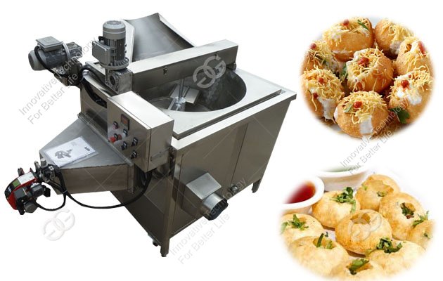 automatic pani puri fryer