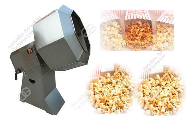 octagonal popcorn seasoning machine