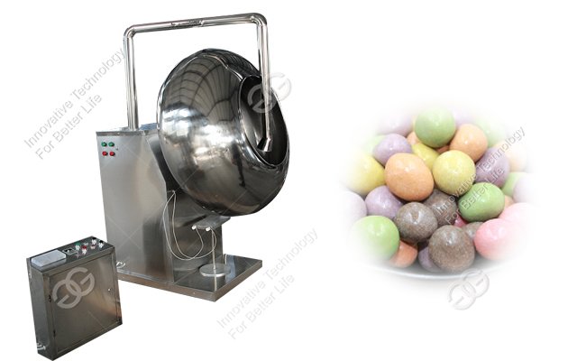 automatic chocolate coating machine