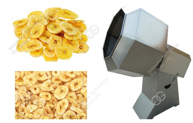 banana chips flavoring machine
