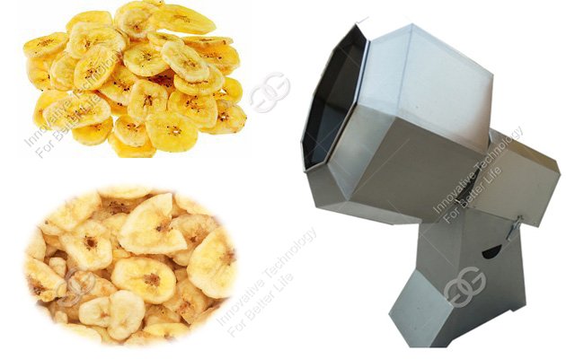 banana chips seasoning machine