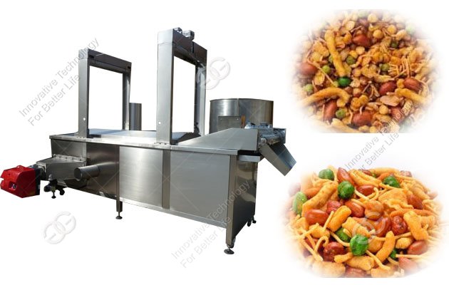 continuous namkeen fryer machine