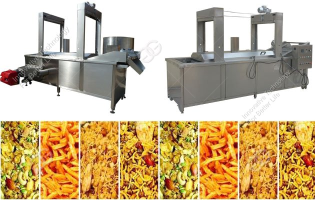 automatic namkeen frying machine