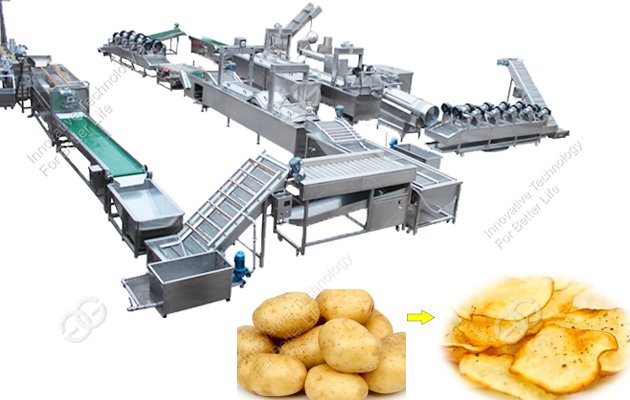 potato chips making machine project
