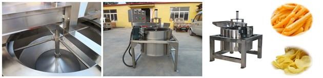 snacks oil dryer machine