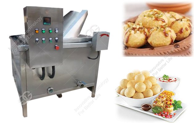 pani puri frying machine