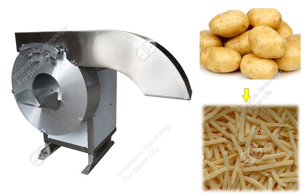 commercial french fries cutting machine