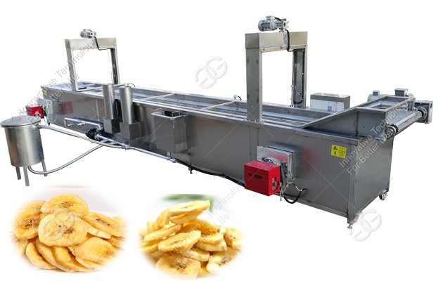 plantain chips fryer machine